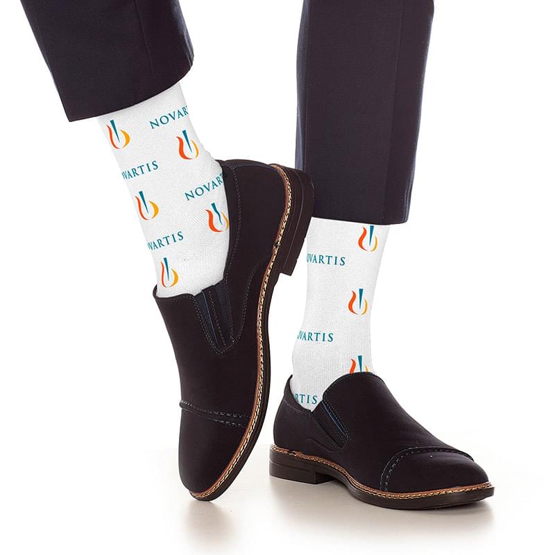 Custom Dye Sublimation Dress Socks 4