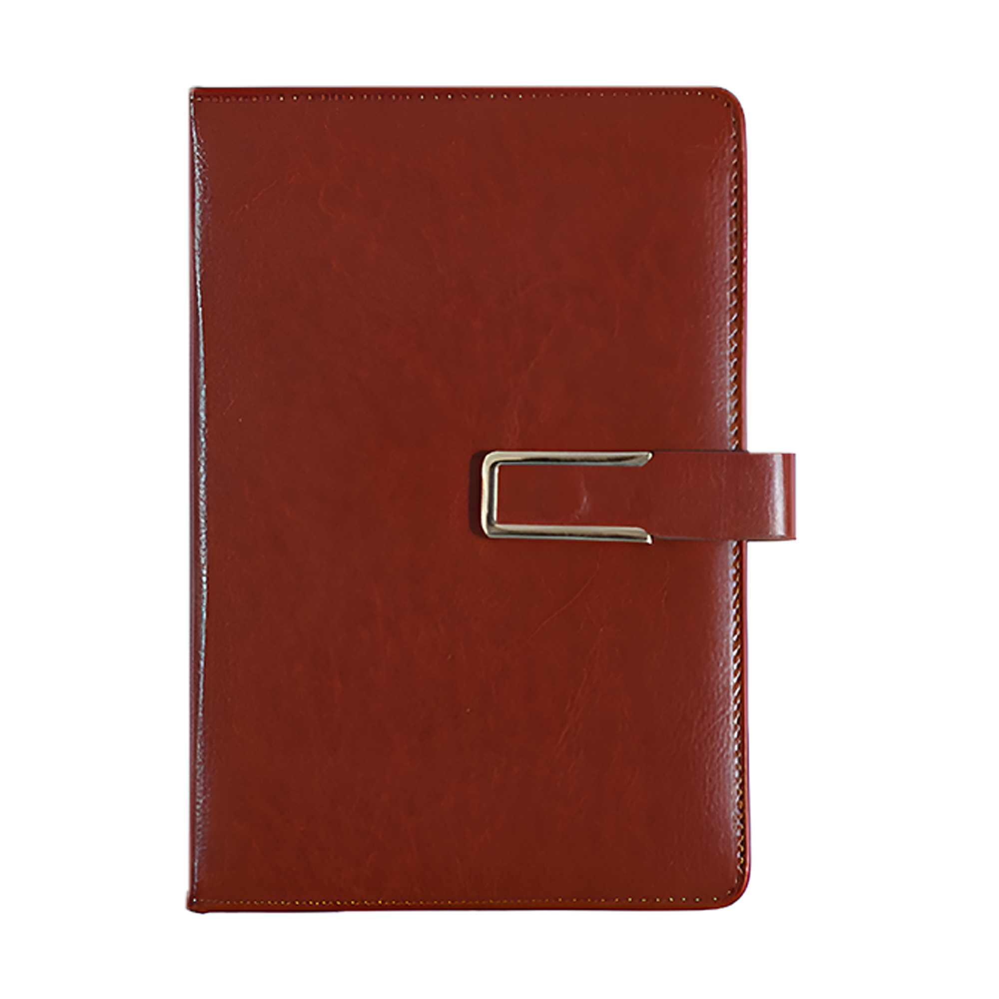 Stylish A5 Magnetic Buckle Leather Notebook 7