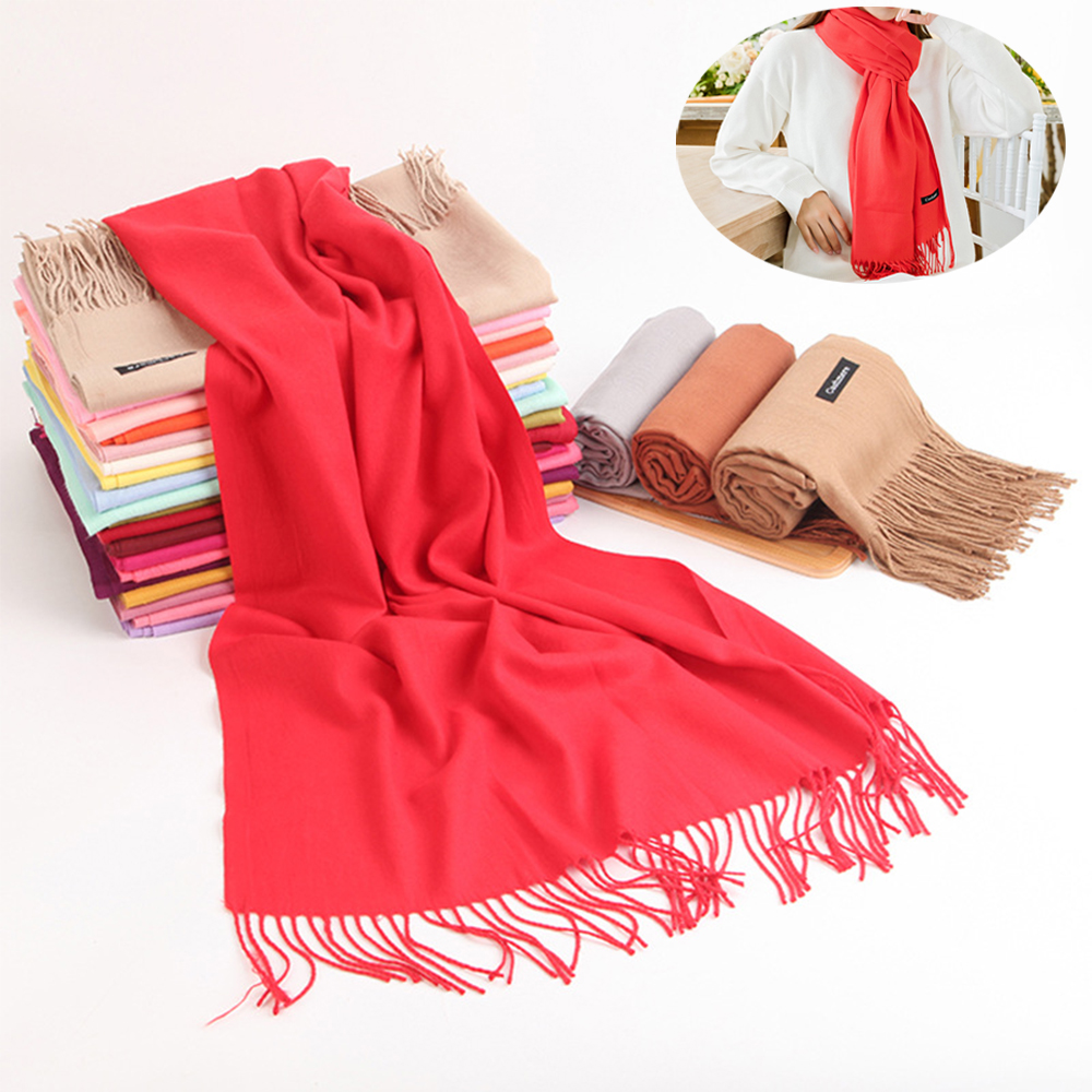 Women Imitation Cashmere Scarf 2