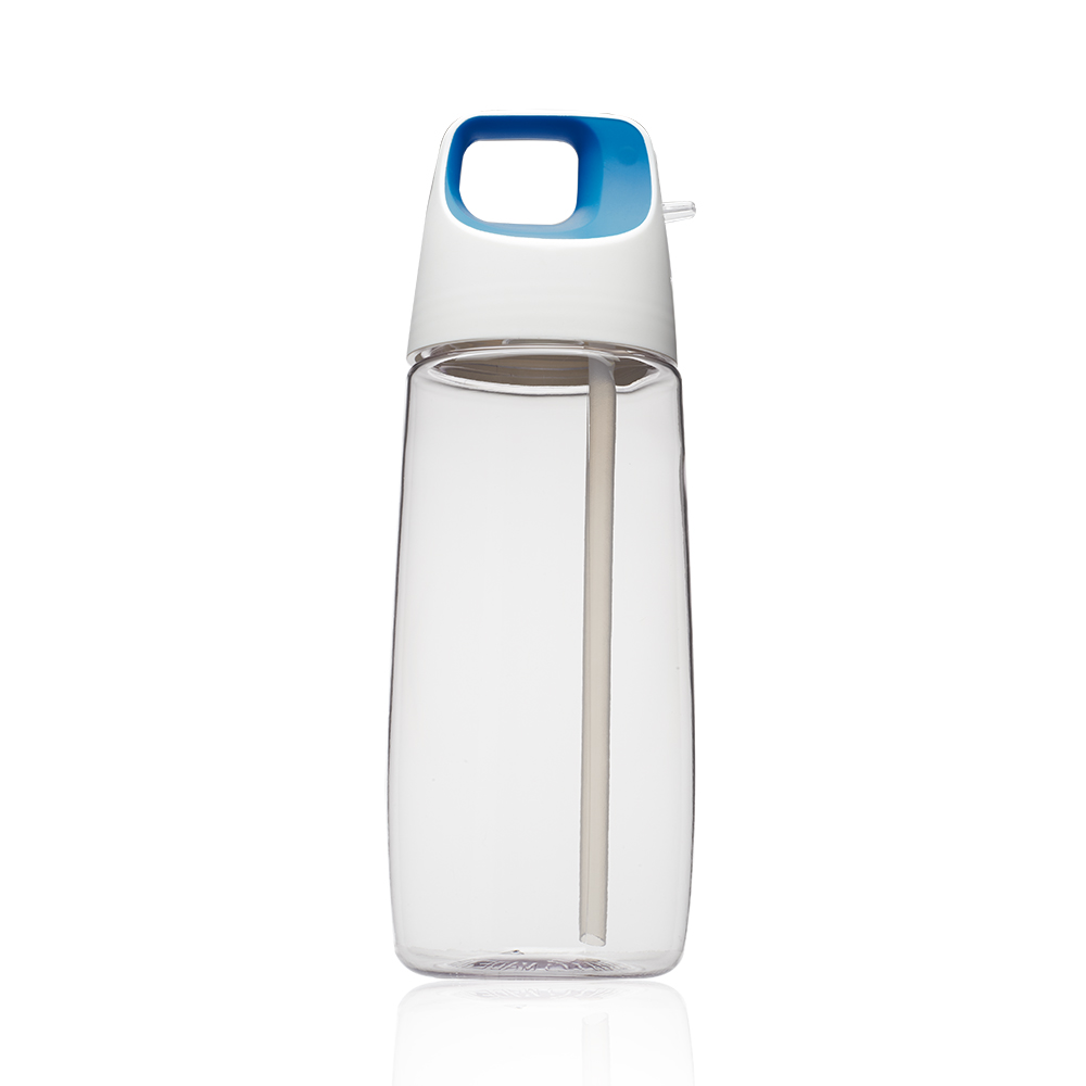 27 oz. Accent Cube Water Bottles with Straw 2