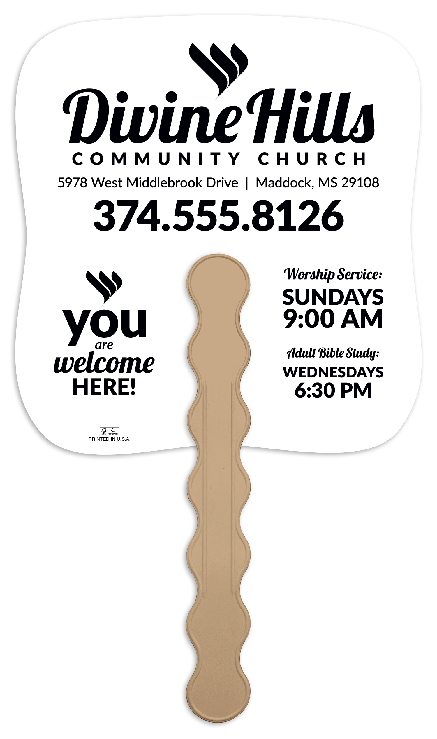 Skinner & Kennedy® Heavenly Prayer - Pictorial Fan 6