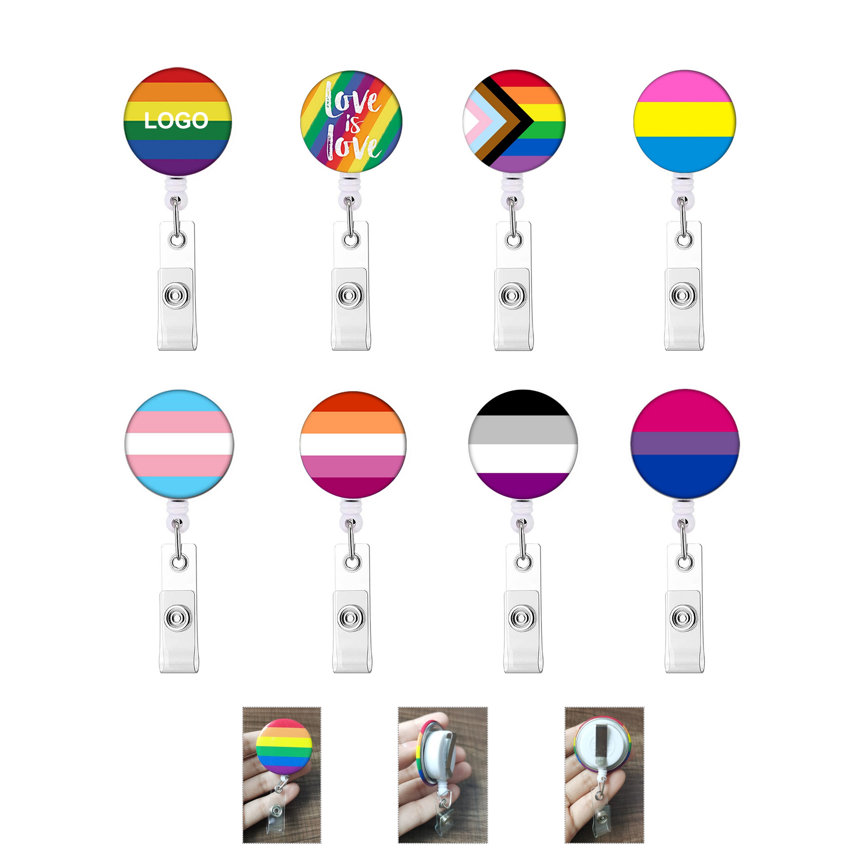 Retractable Badge Holder (direct import) 3