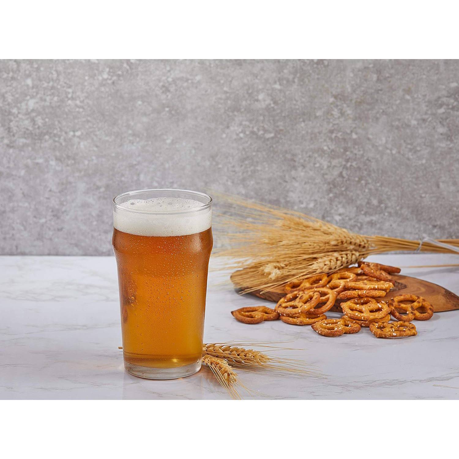 17oz Lead Free Pint Style Craft Beer Glasses 7