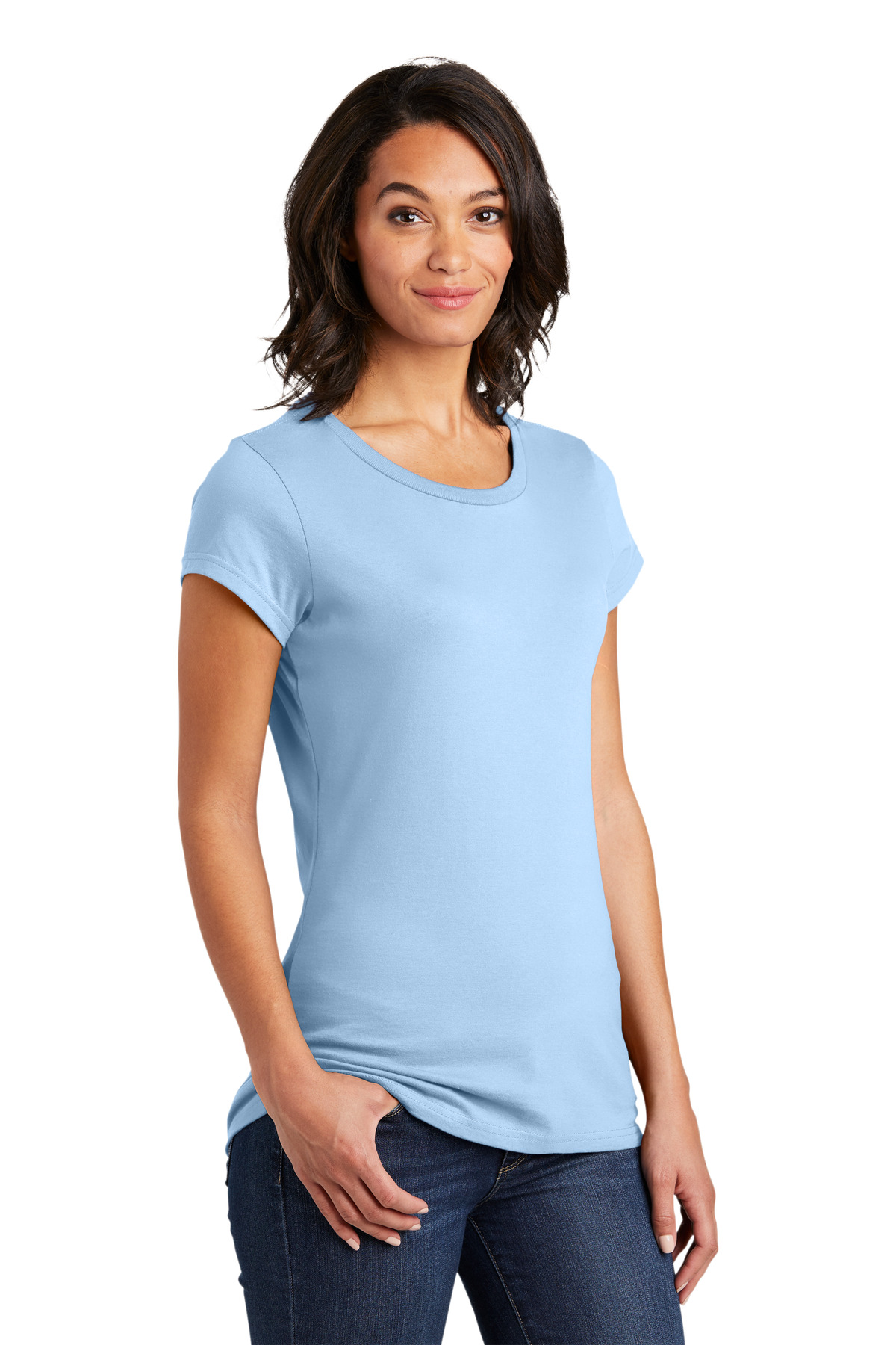 District Women's Fitted Very Important Tee . DT6001 186