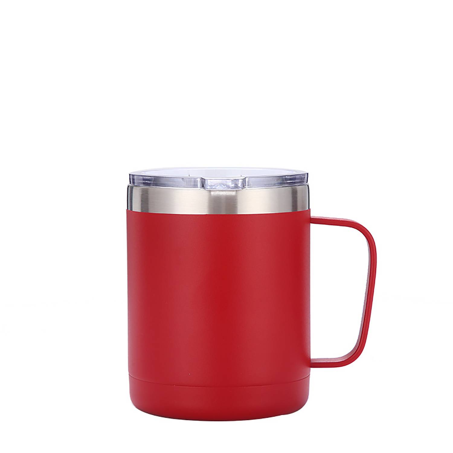10oz Stainless Steel Insulated Travel Mug with Handle 8