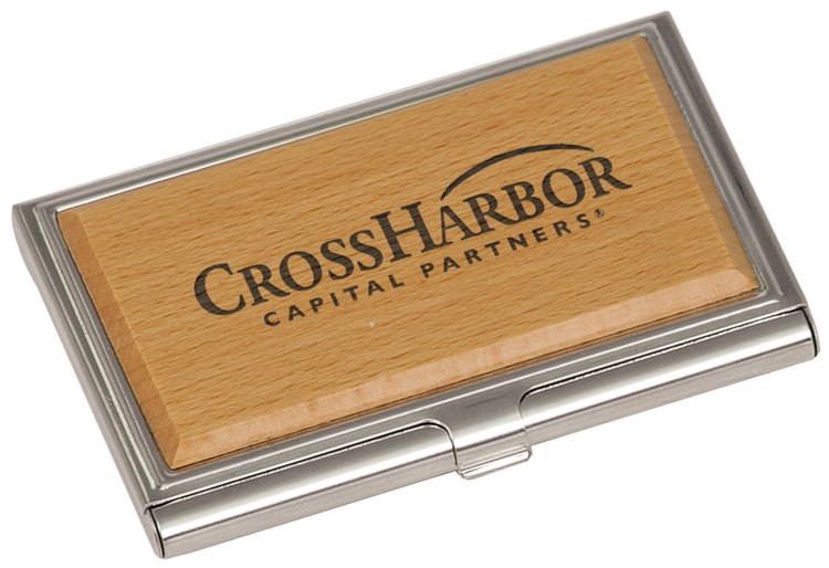 Maple Business Card Holder 2