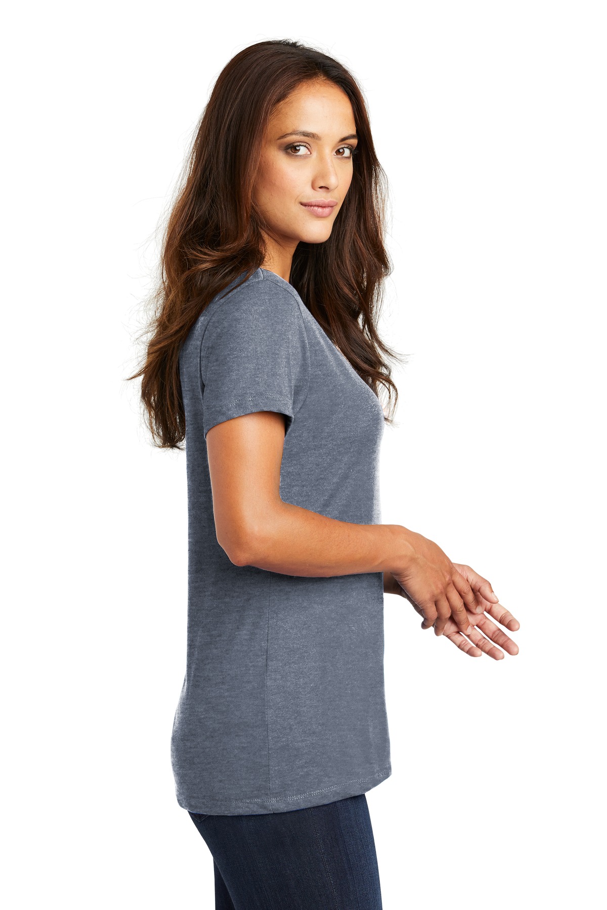 District® Women's Perfect Weight V-Neck Tee 33