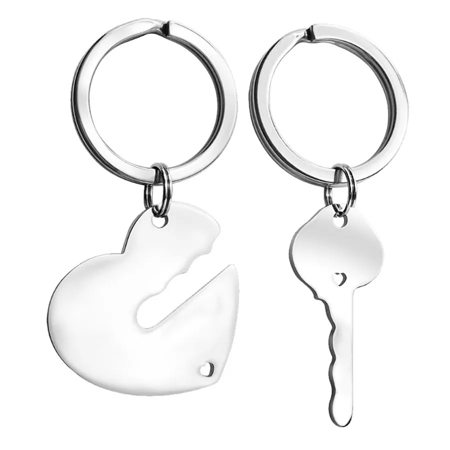 Metal Keychain for Couples 7