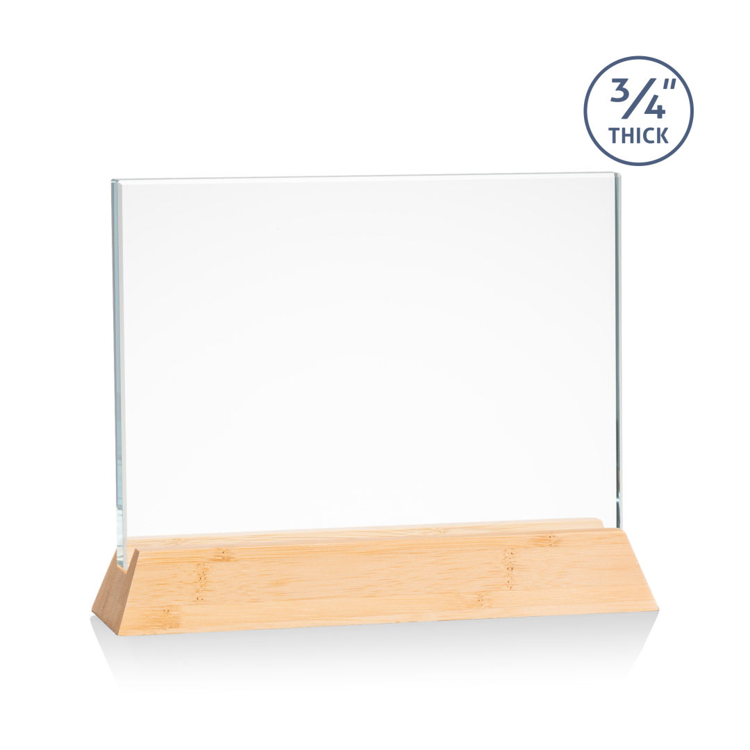 Walkerton VividPrint™ Award - Starfire/Bamboo (Horiz) 10