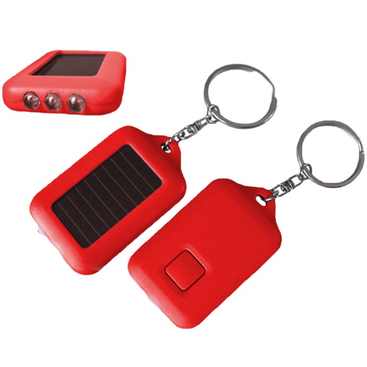 Solar Energy Power Mini Led Keychain 4