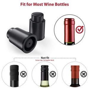 Durable ABS Date Mark Vacuum Wine Bottle Stopper 8