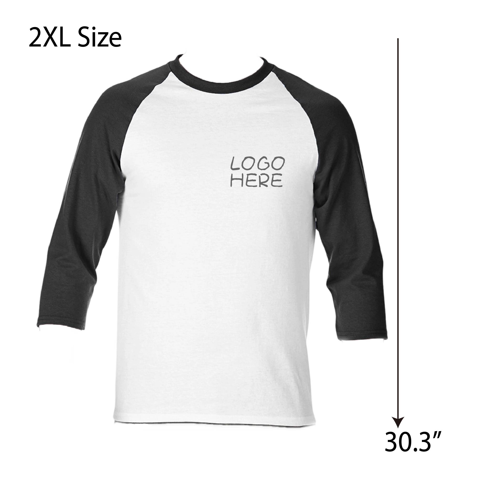 Tri-Blend 3/4-Sleeve Tee 2