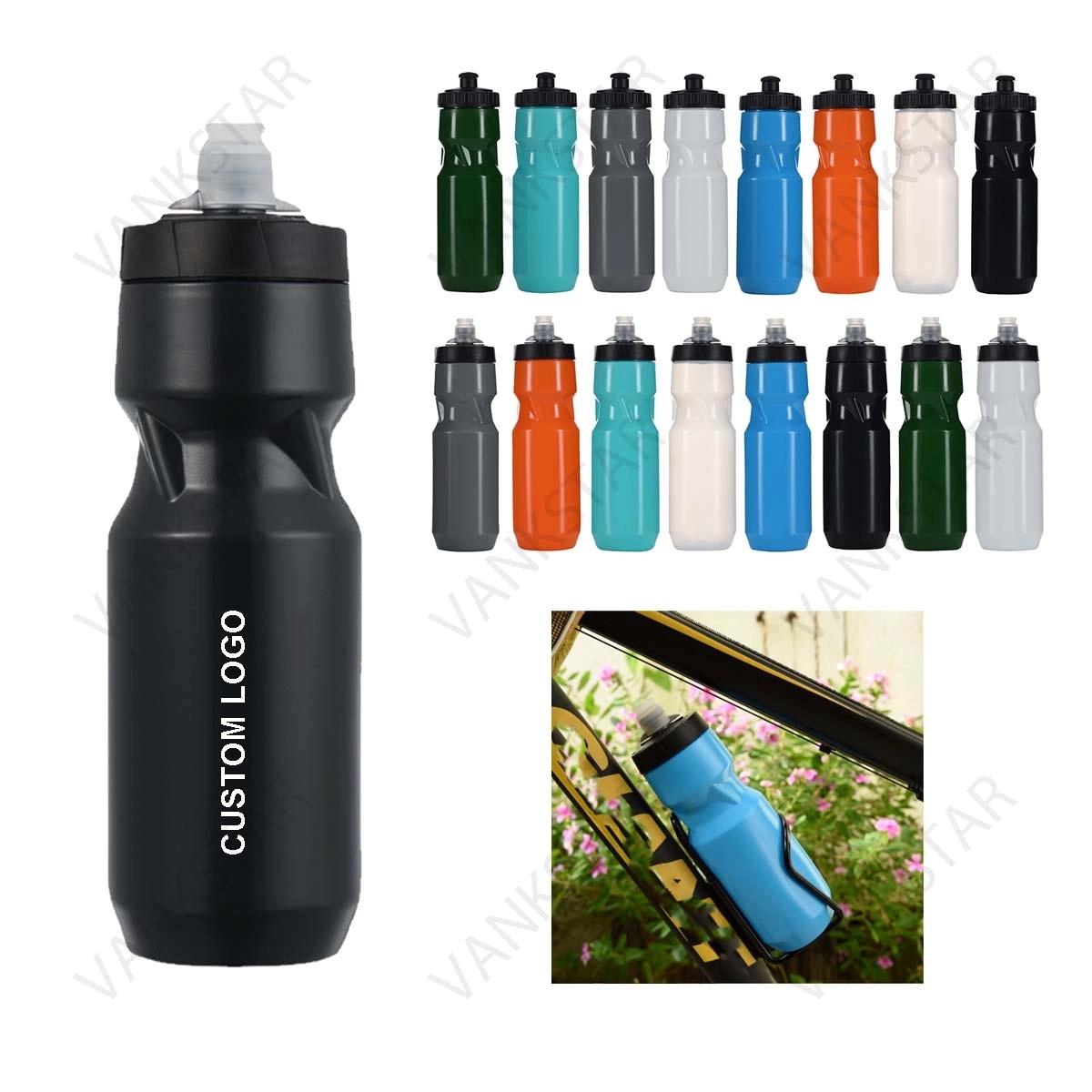 24 Oz. Sports Squeeze Water Bottle 1
