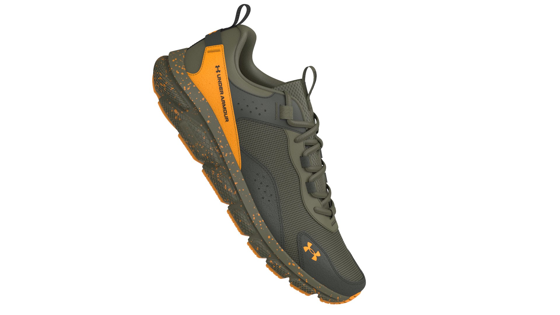 UA Charged Verssert Speckle Men's Running Shoes 3