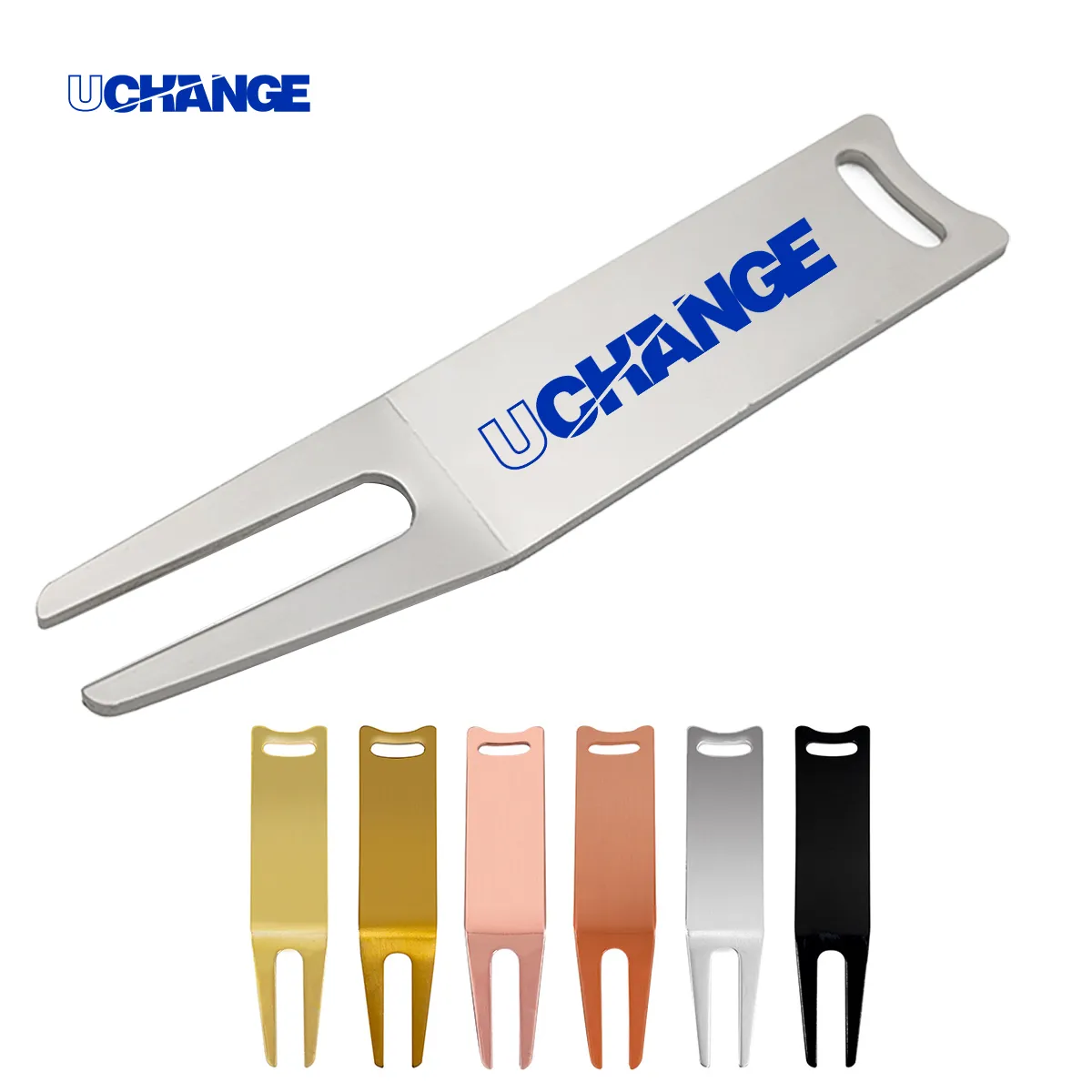 Steel Golf Divot Repair Tool With Slot 5