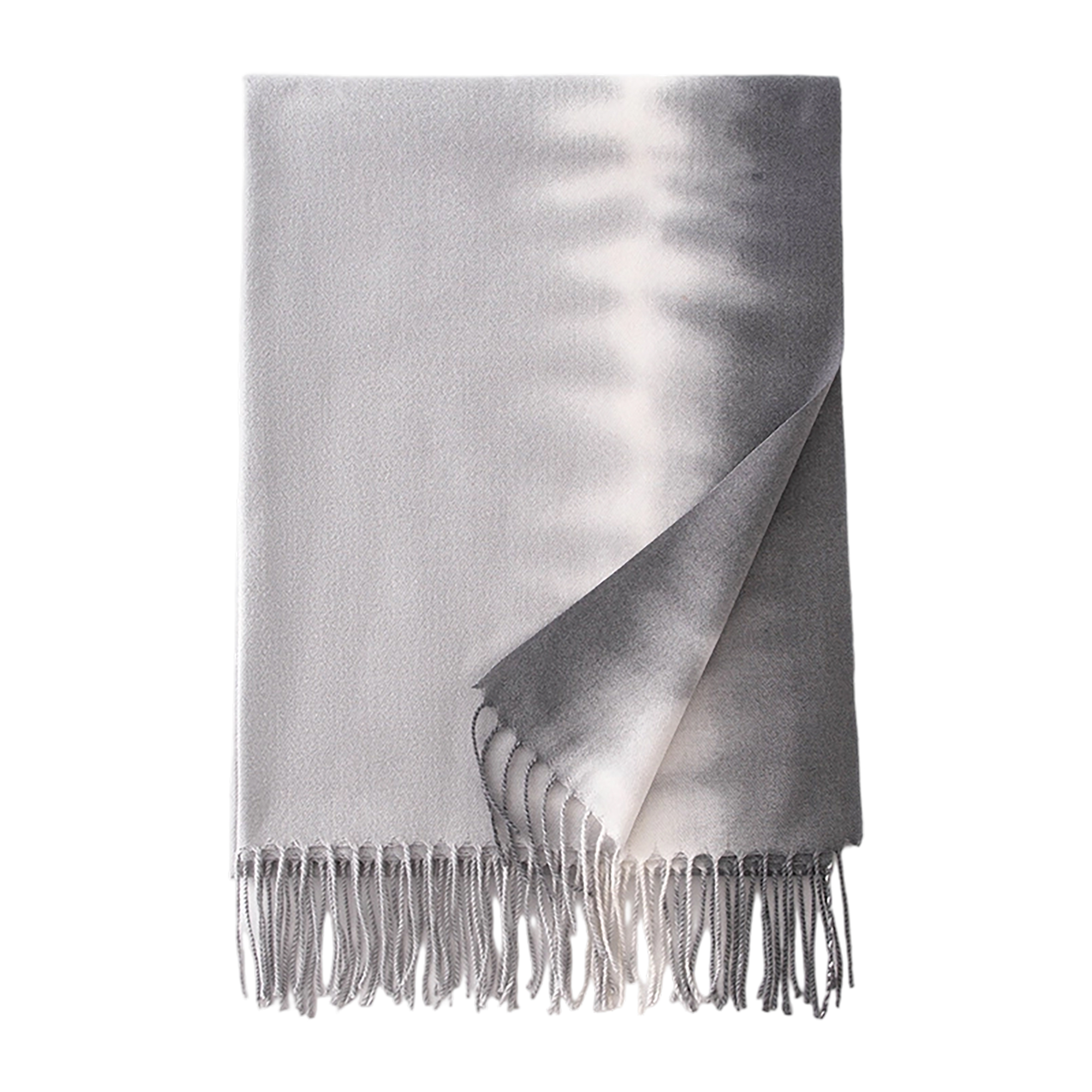 Faux Cashmere Gradient Shawl Scarf 78.8" Length x 25.6" Width 15