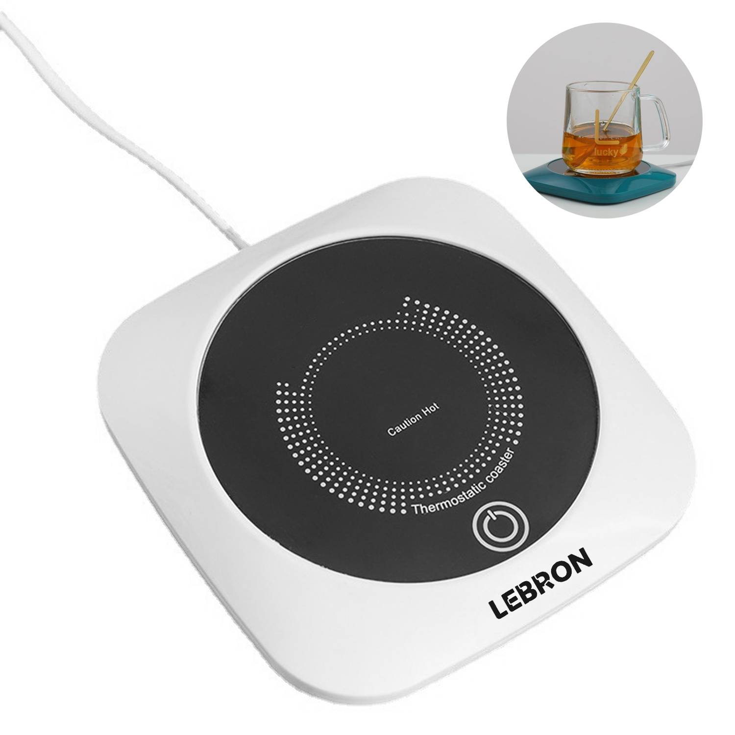 55°C Thermostatic Gravity Sensing Cup Warmer