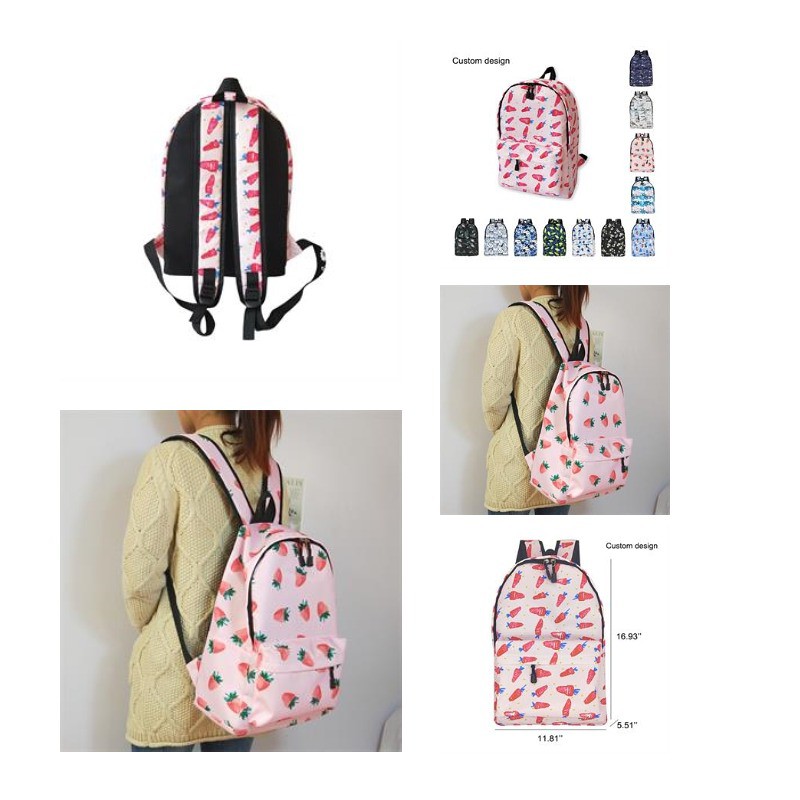 Water Resistant Classical Casual Cartoon Pupils Backpack