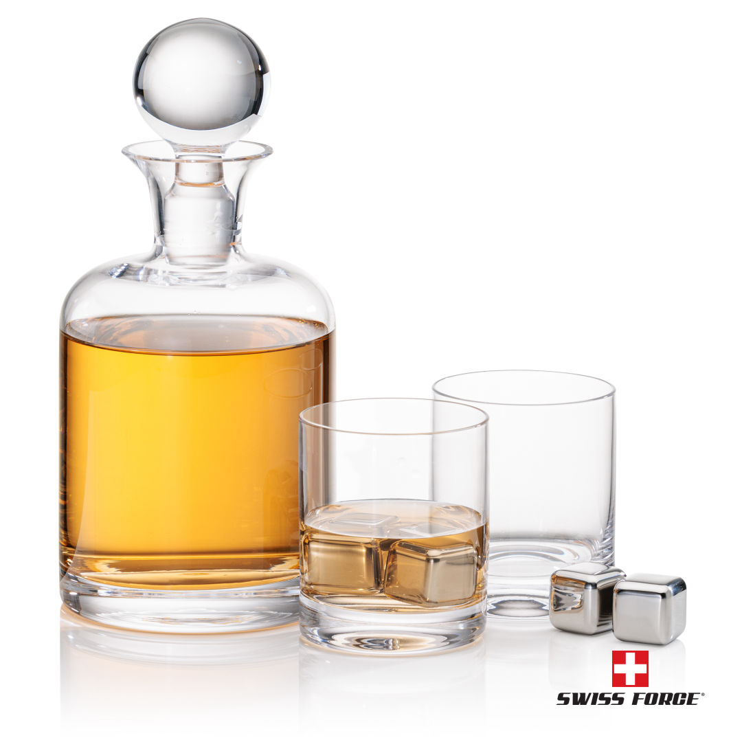 Dresden Decanter Set & Ice Cubes 2
