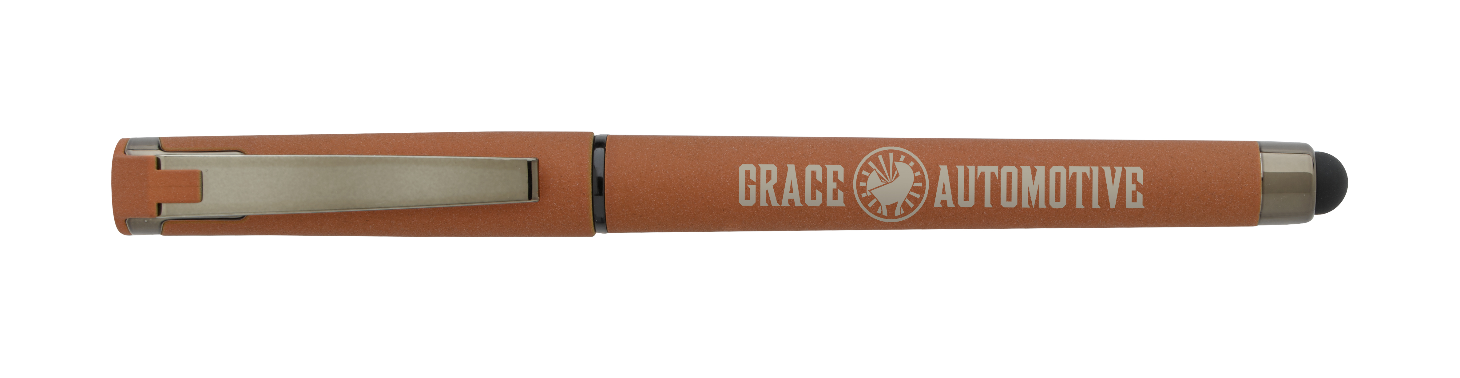 Good Value™ Cali Stylus Gunmetal Suede RABS Pen 83
