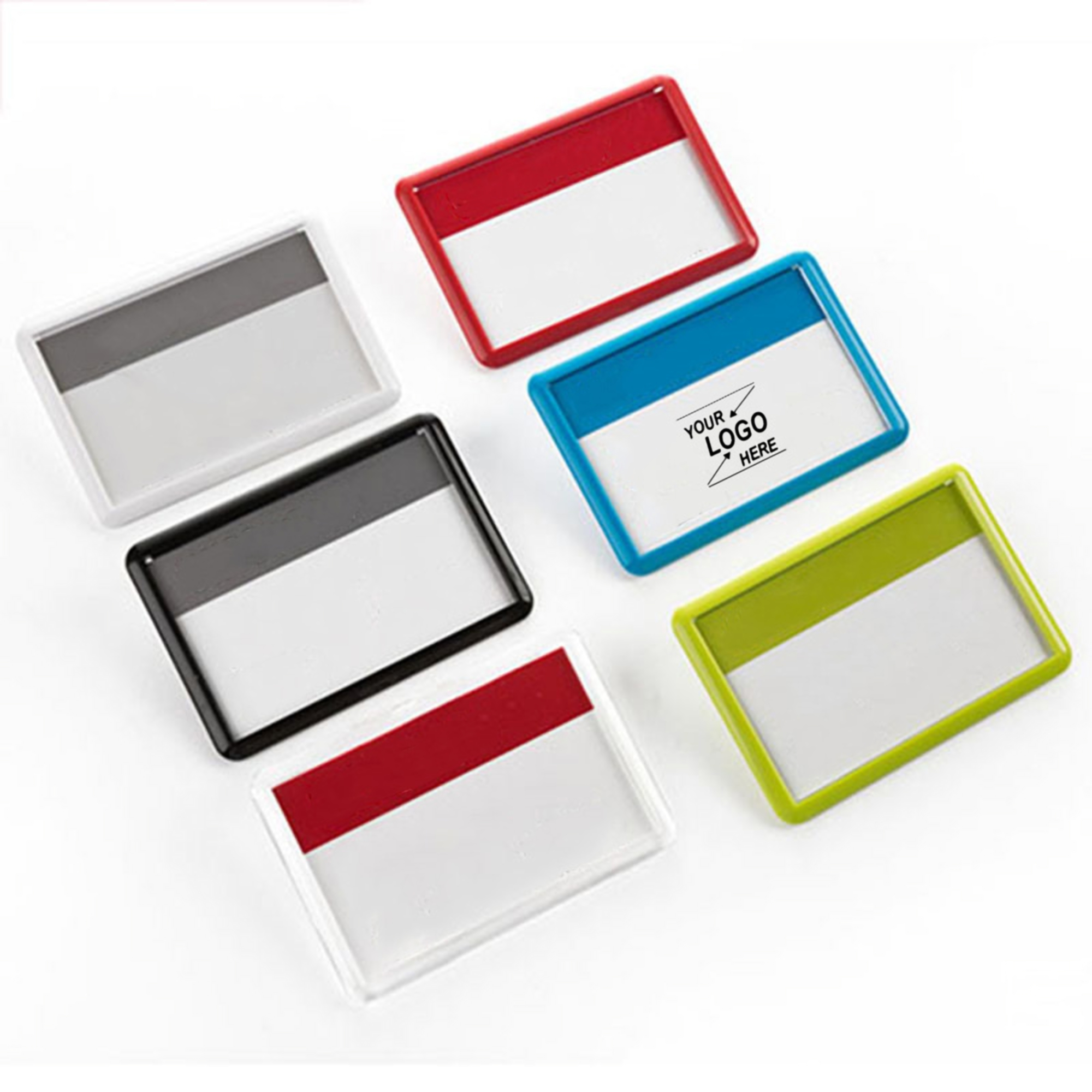 Medium Plastic Reuseable Name Tag 1