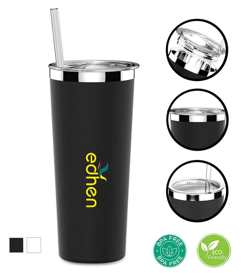 22 Oz. Vacuum Insulation Stainless Steel Tumbler 1