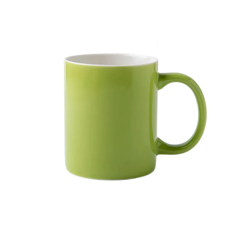 11 oz Porcelain Coffee Mug with Hanlde 10