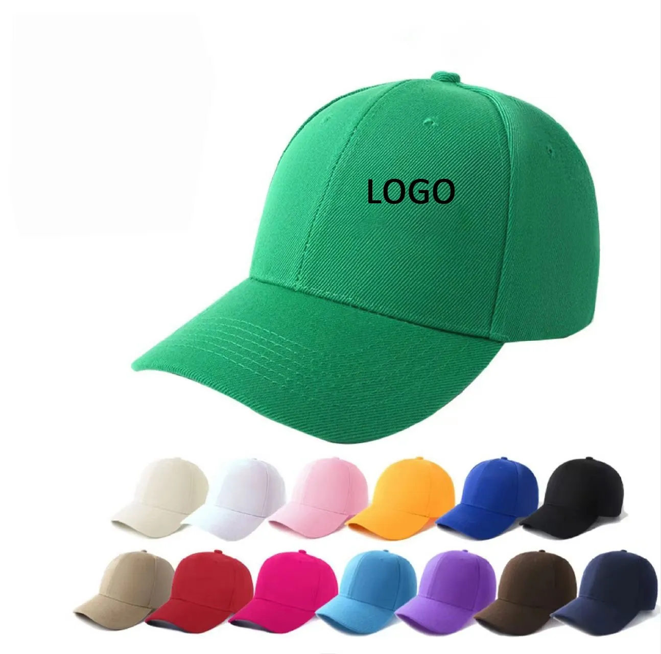 Solid Color Baseball Cap 2