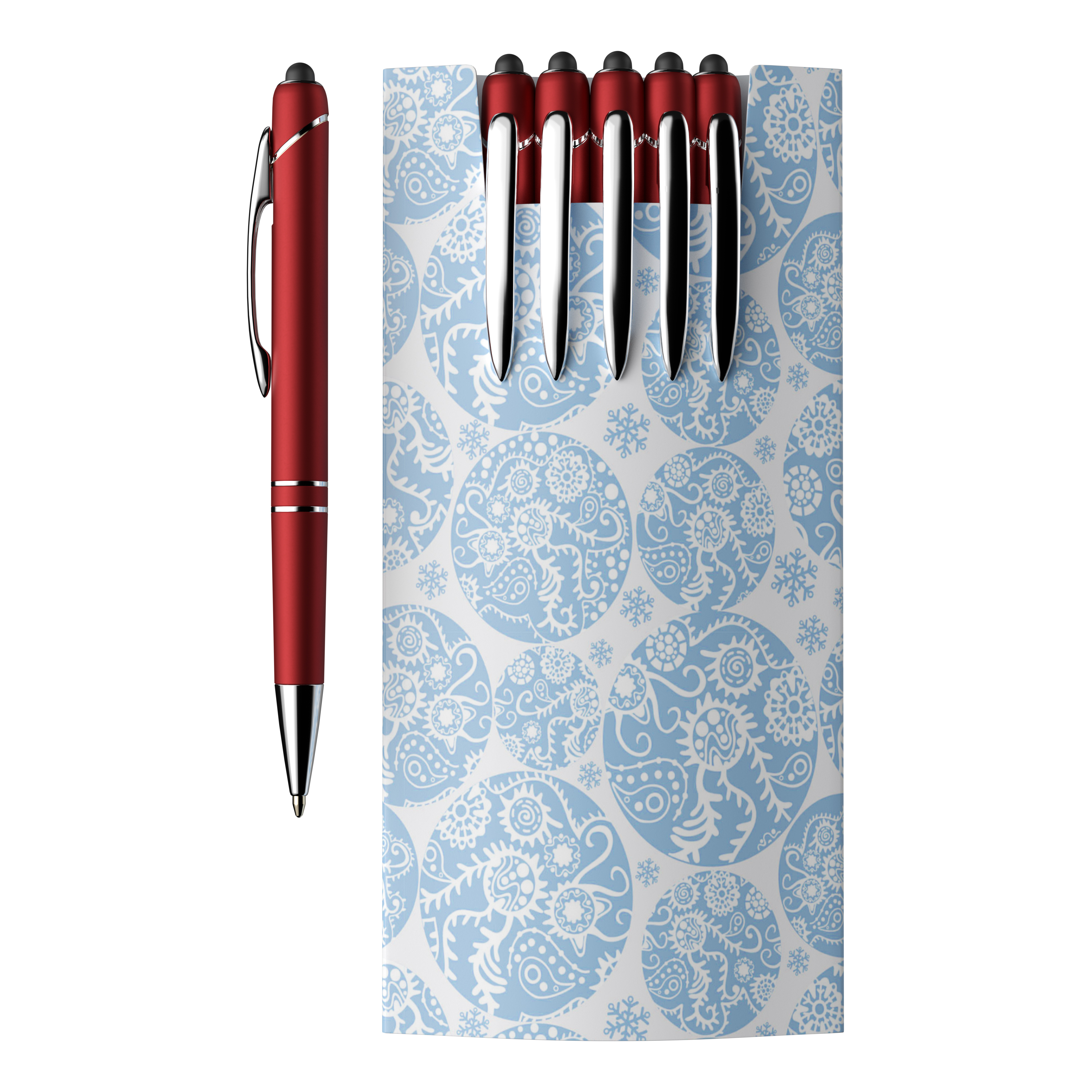 5-piece glacio pen set and custom sleeve 7