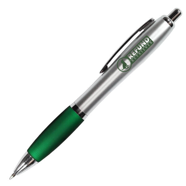 Silhouette Satin Grip Pen - Blue Ink 8