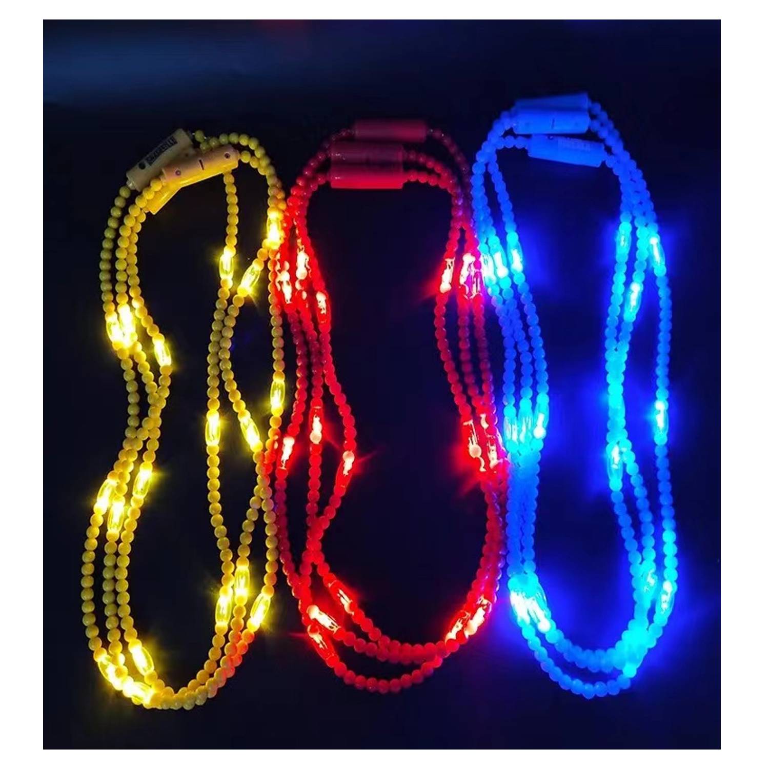 Pearl Beads Light Up Short Necklace 4