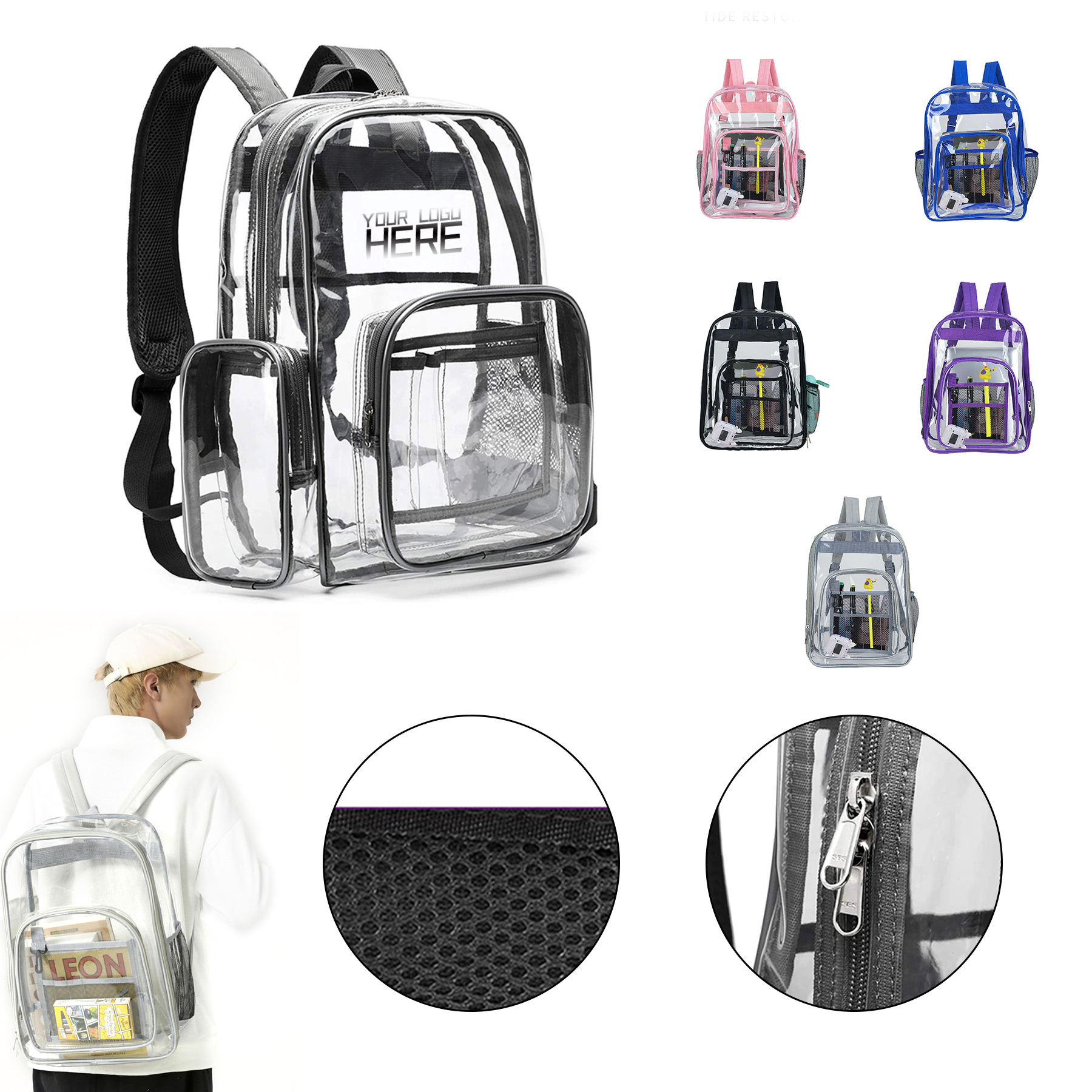 Clear Backpack 1