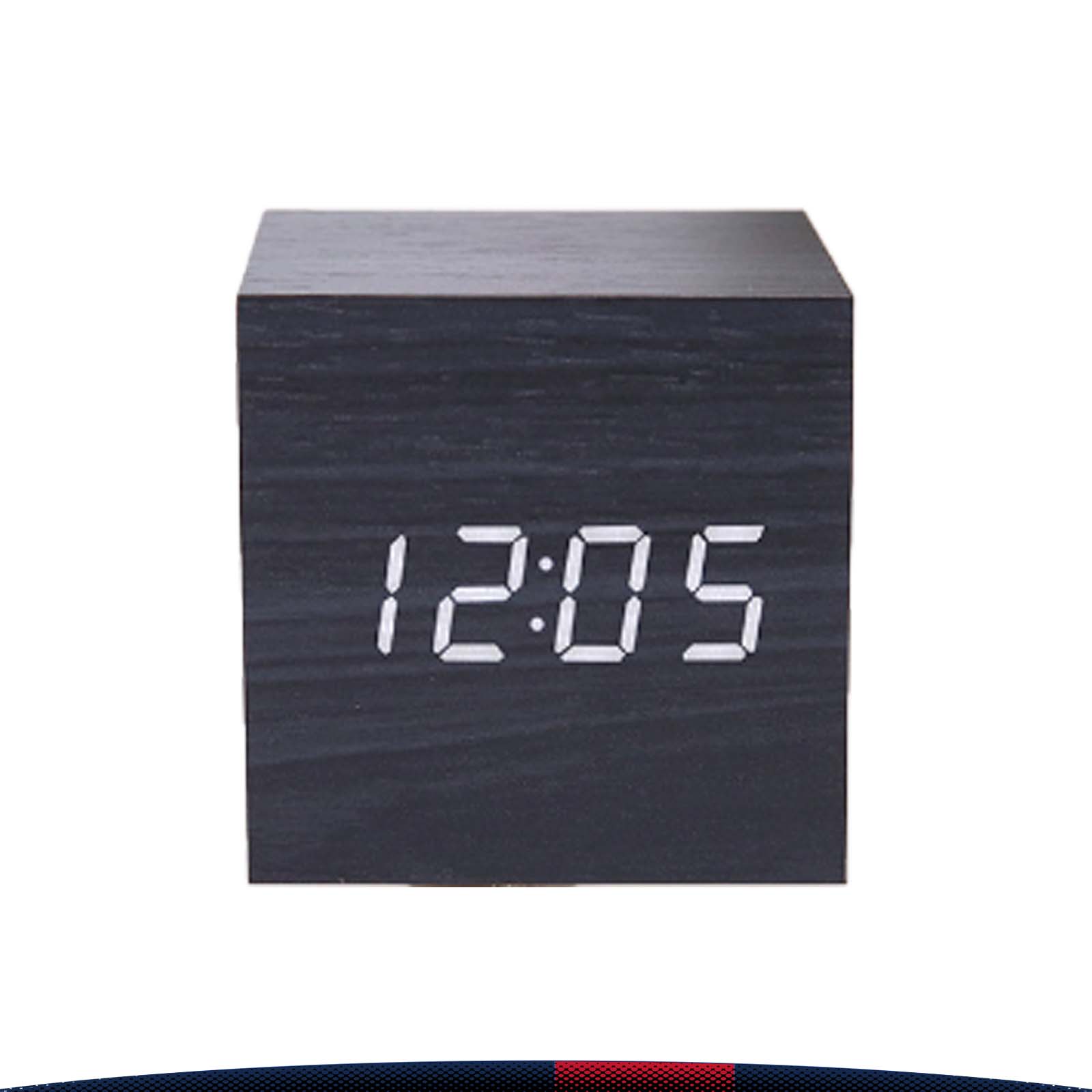 Acoustic Wooden Clock 3