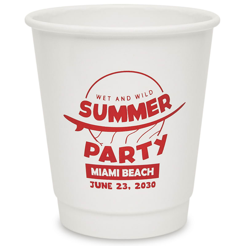 Custom 10 Oz. Double Wall Paper Hot Cups 14