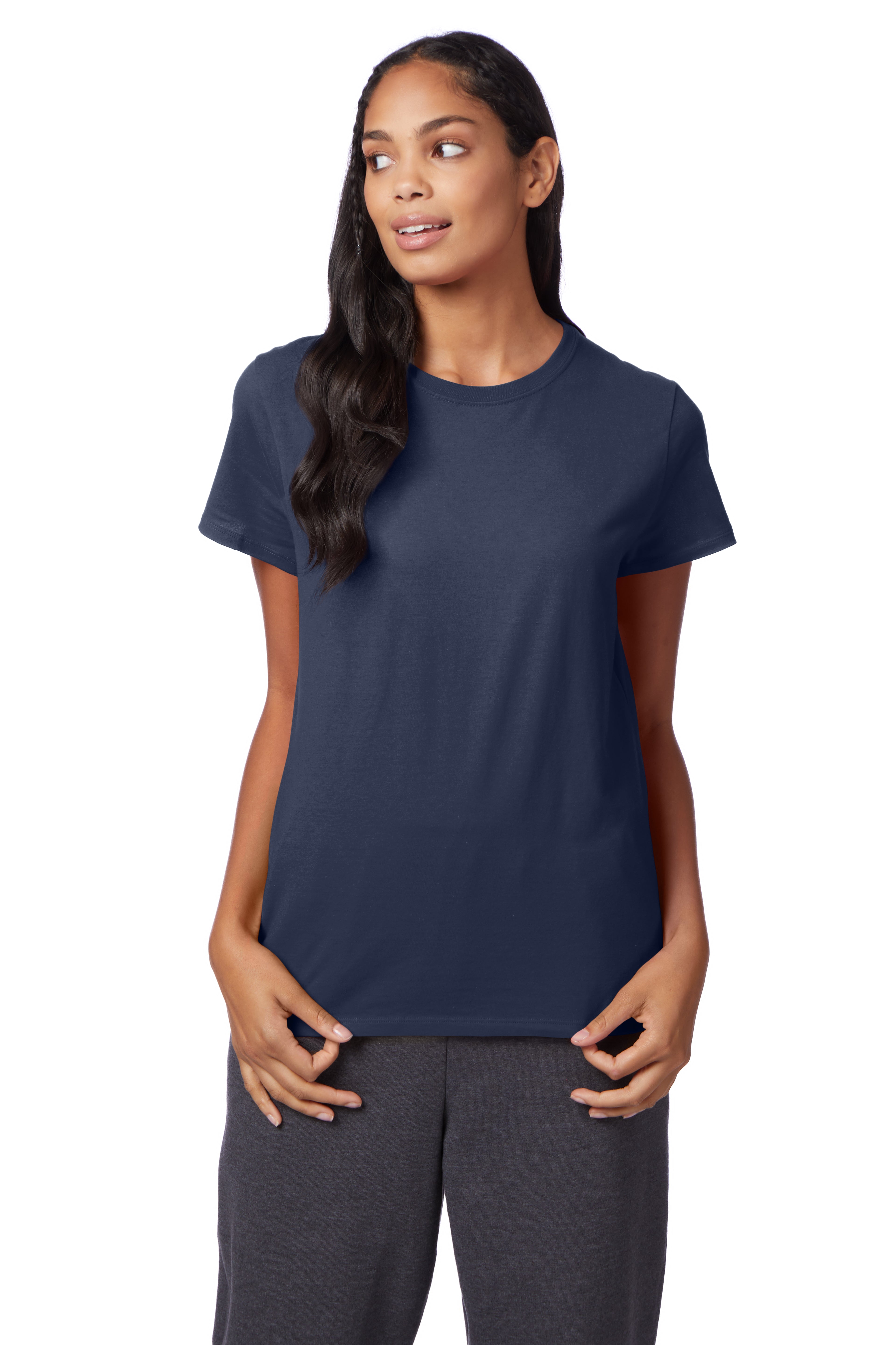 Hanes Perfect-T Women's Short Sleeve Crewneck T-shirt 9