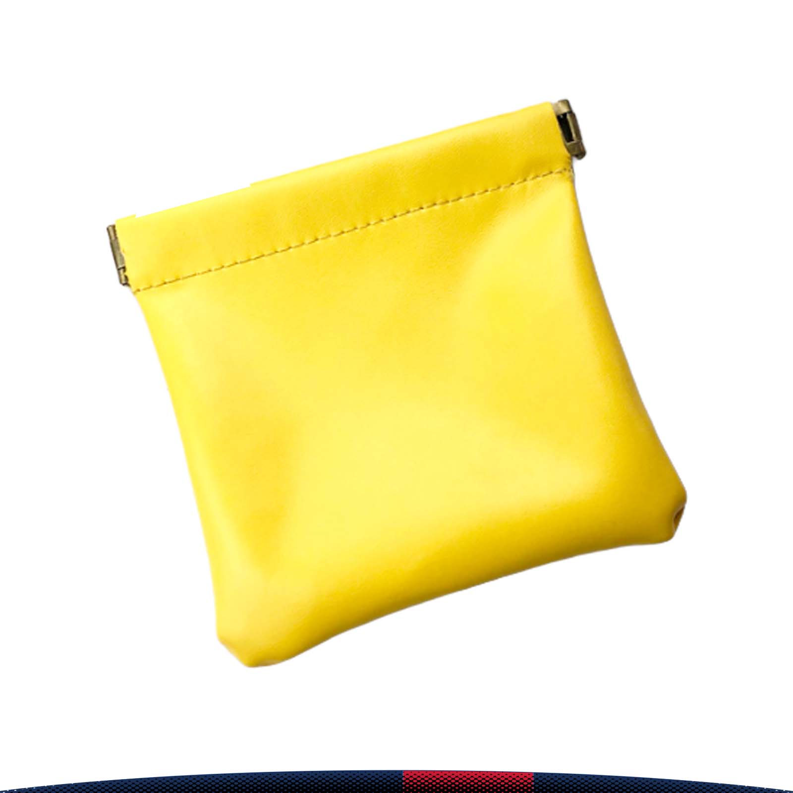 Leather Squeeze Coin Bag 3