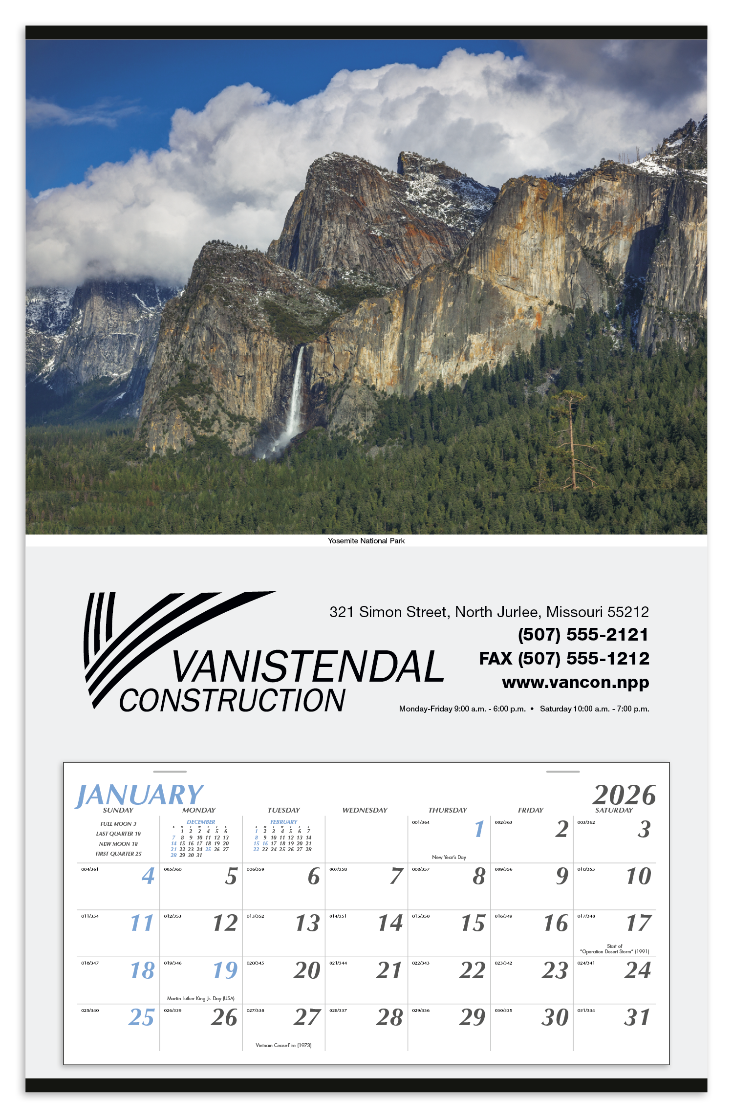 Triumph® Calendars Large Hanger Calendar 57