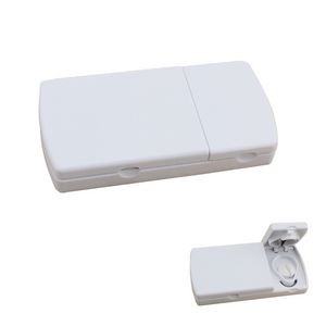 Compact Pill Case And Tablet Box With Built In Cutter And Splitter 7