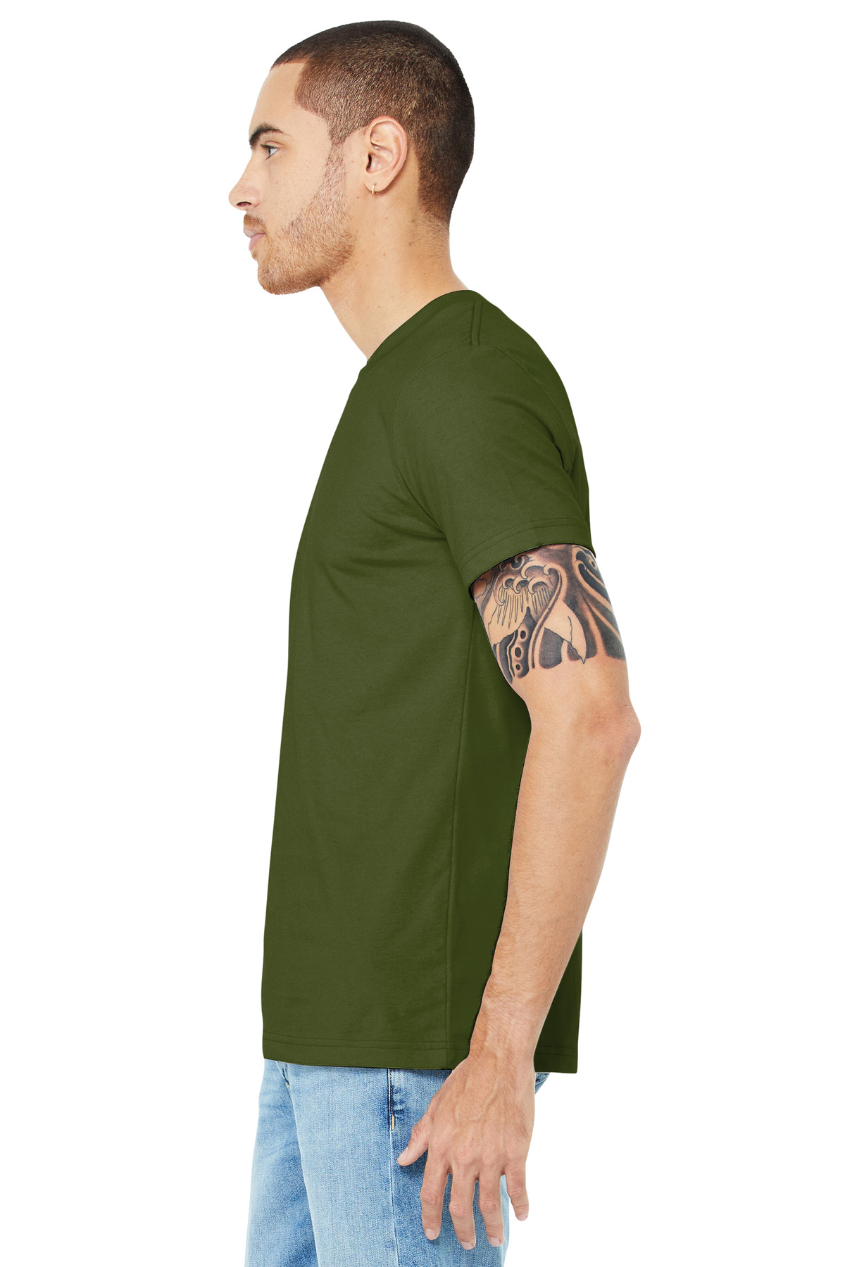 BELLA+CANVAS Unisex Jersey Short Sleeve Tee. BC3001 360