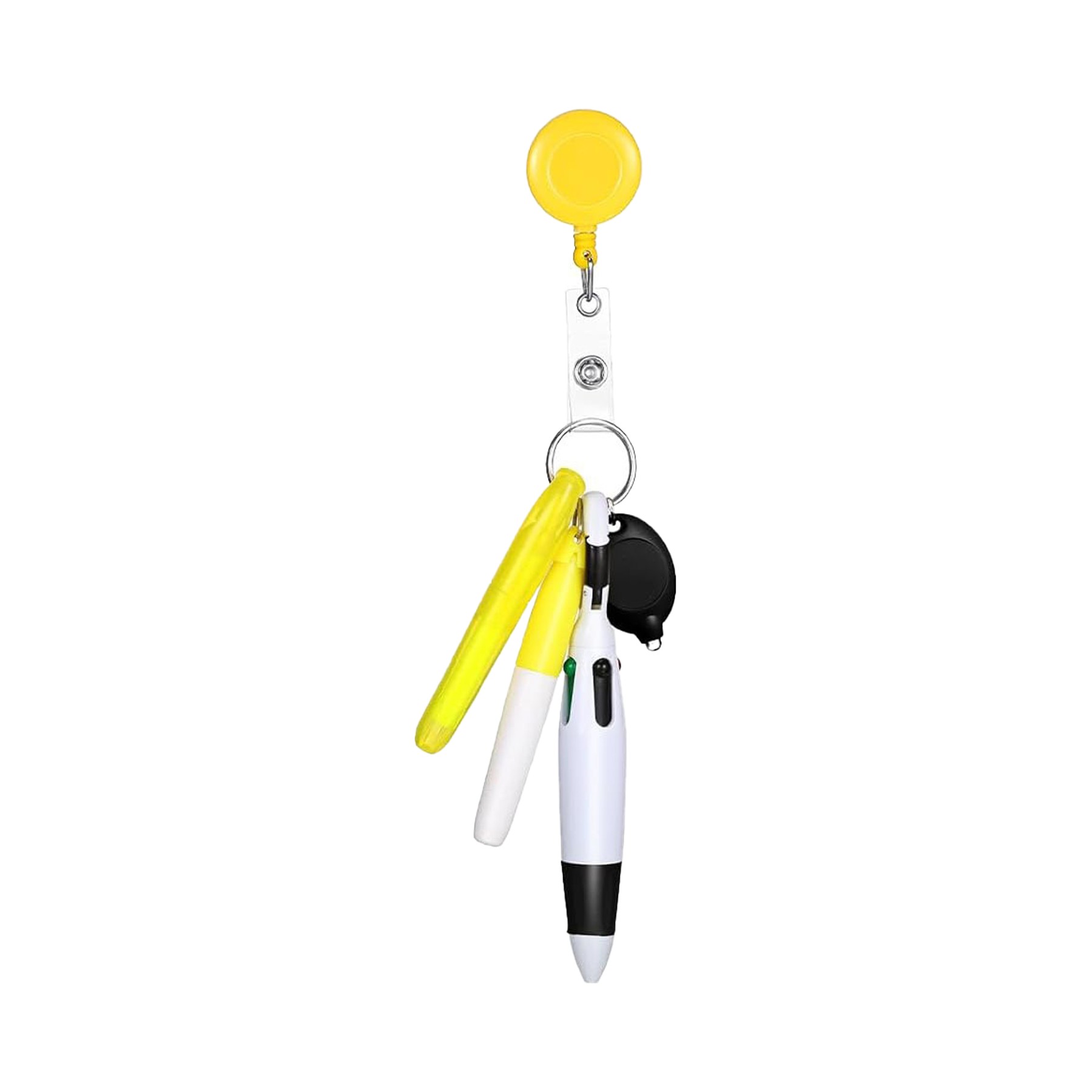 Nurse Pen Set with Retractable Scroll and ID Buckle 5