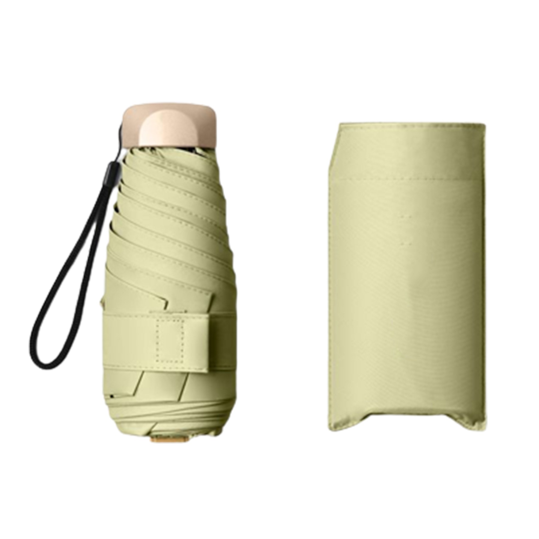 20-Inch 5-Fold Portable Folding Umbrella 3