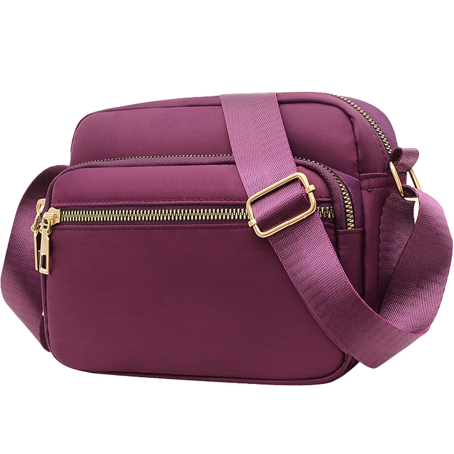 Nylon Crossbody Bag w/ Adjustable Shoulder Strap 9