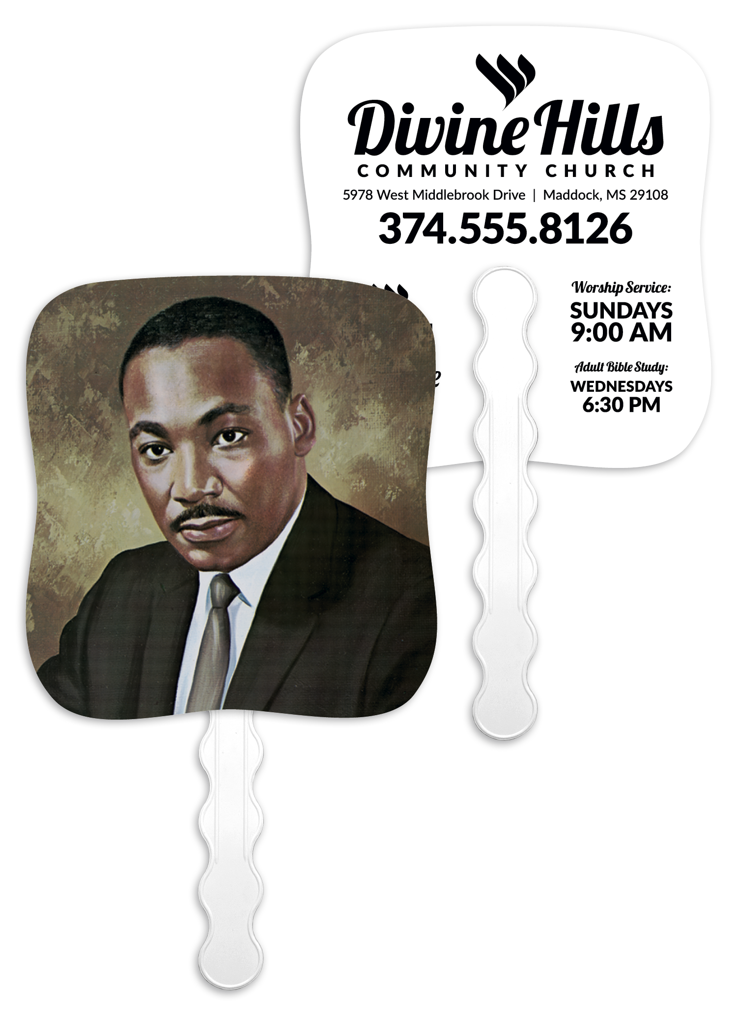 Skinner & Kennedy® Dr. Martin Luther King, Jr. - Pictorial Fan 20