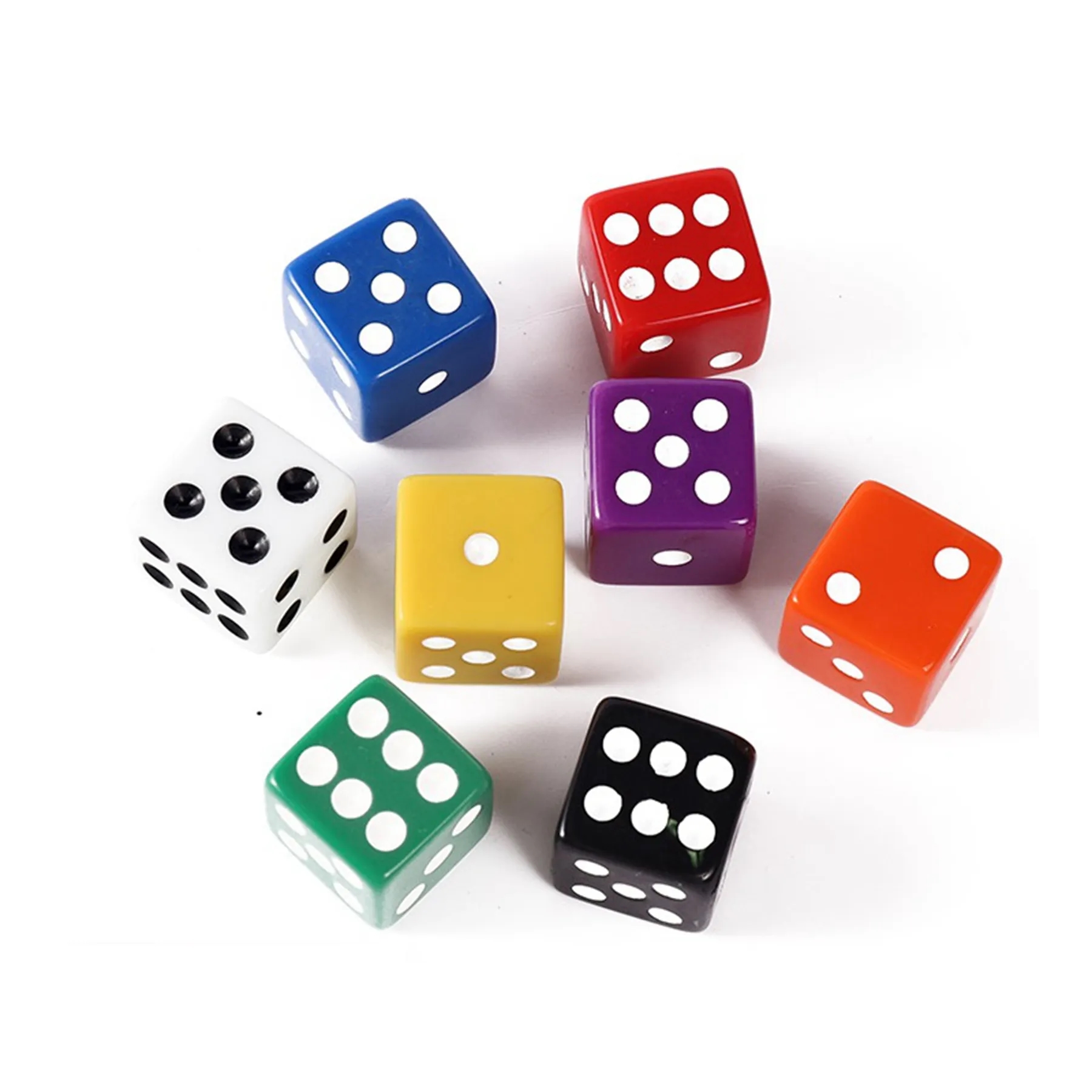 Plastic Event Dice with One Custom Side 6