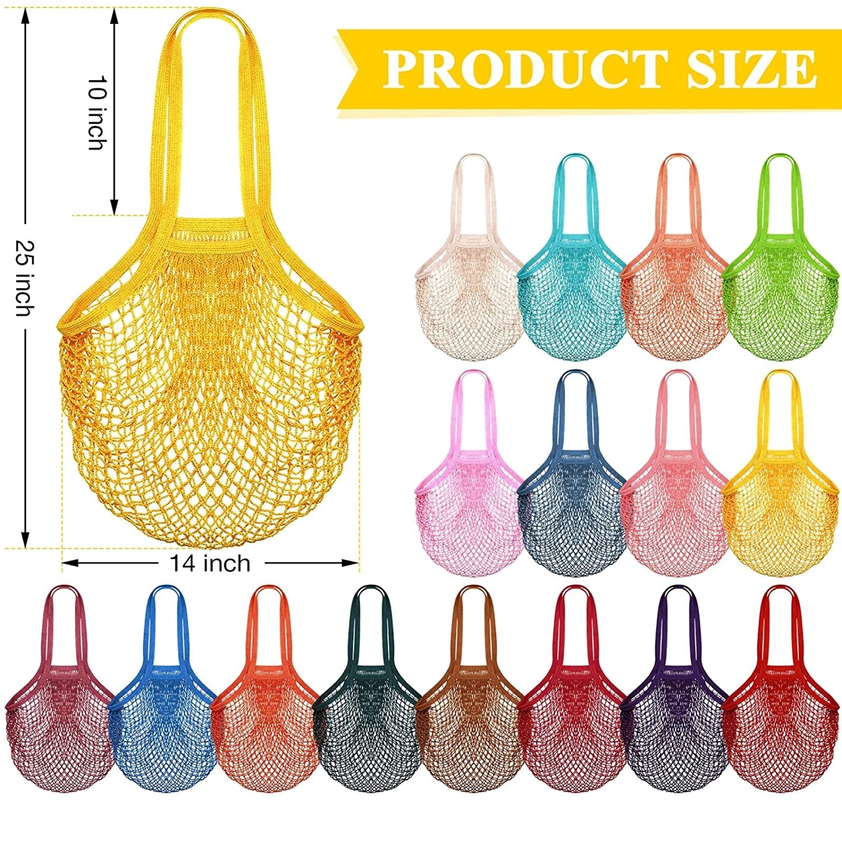 Reusable Mesh Grocery Bags 5
