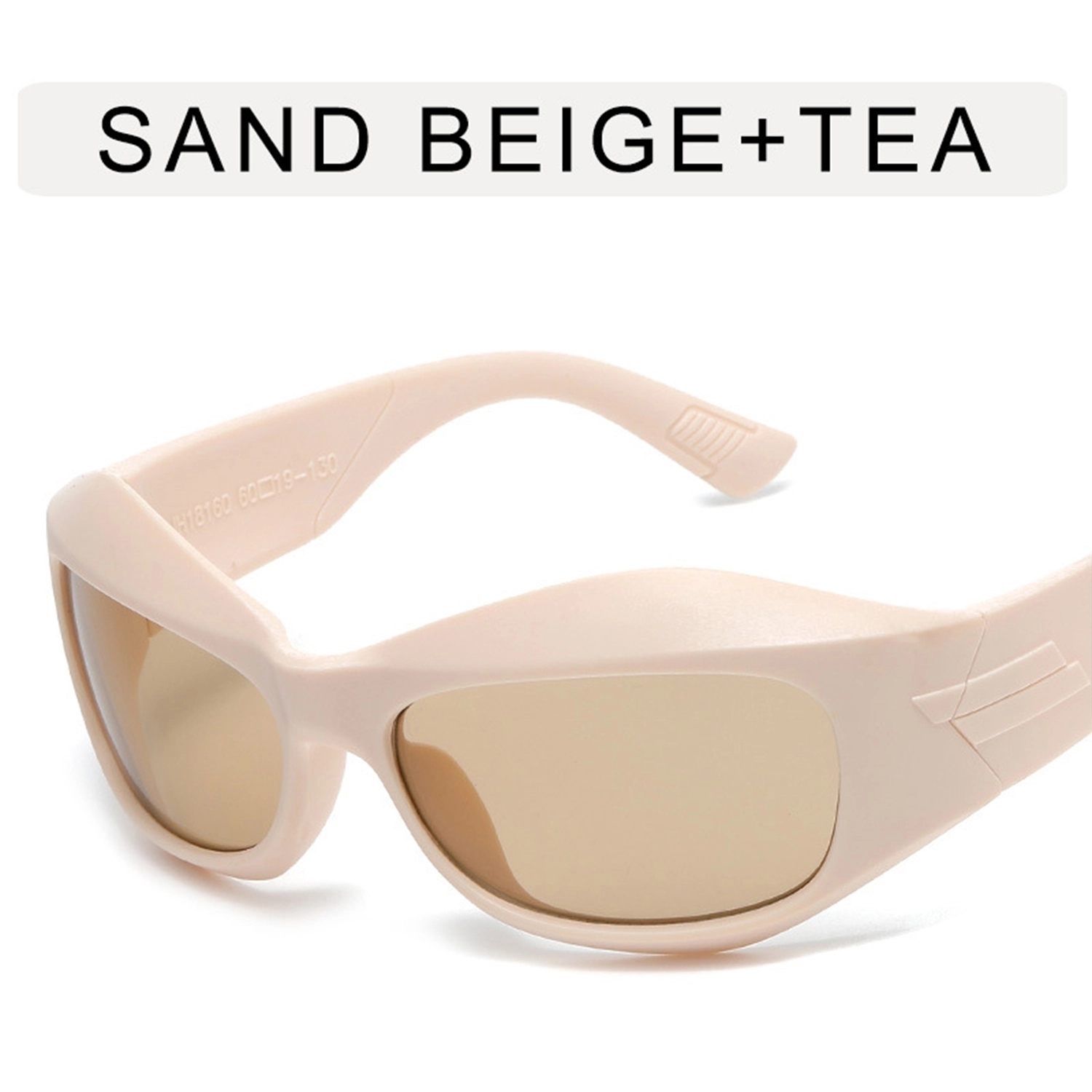 Fashion Y2K Oversized Futuristic Oval Sunglasses 2