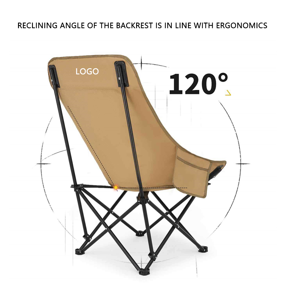 Outdoor high-back folding chair 3