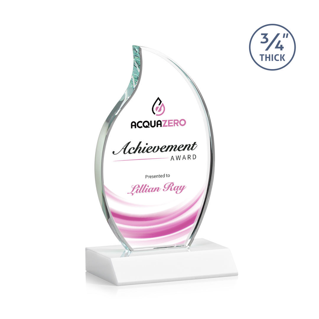 Croydon Flame VividPrint™ Award - White 11