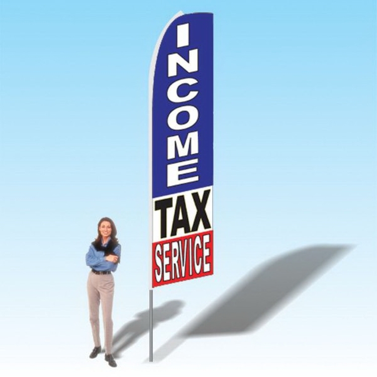 15FT Income Tax Service Advertising Banner Flag 2