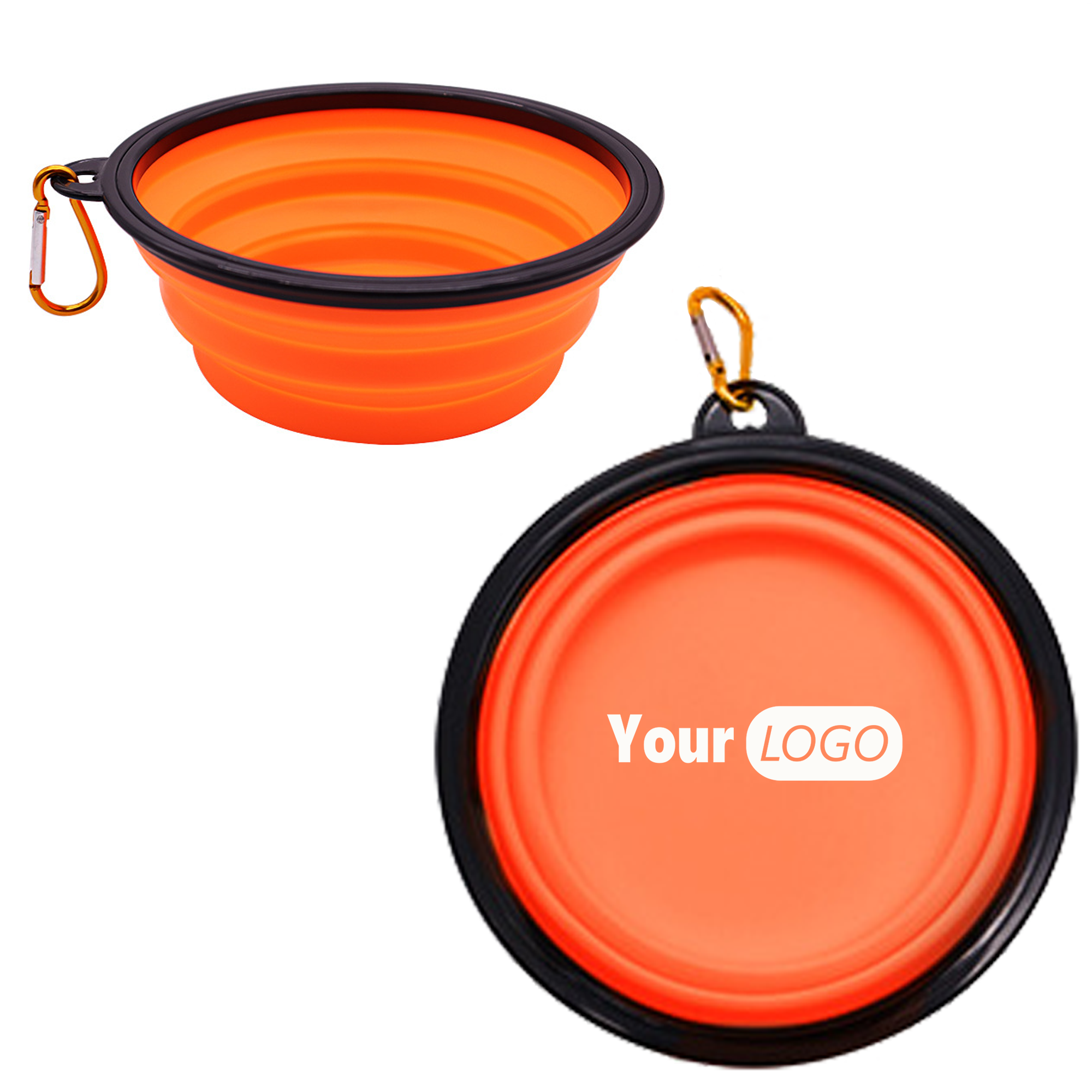 Food Grade Custom Collapsible Pet Bowl 3